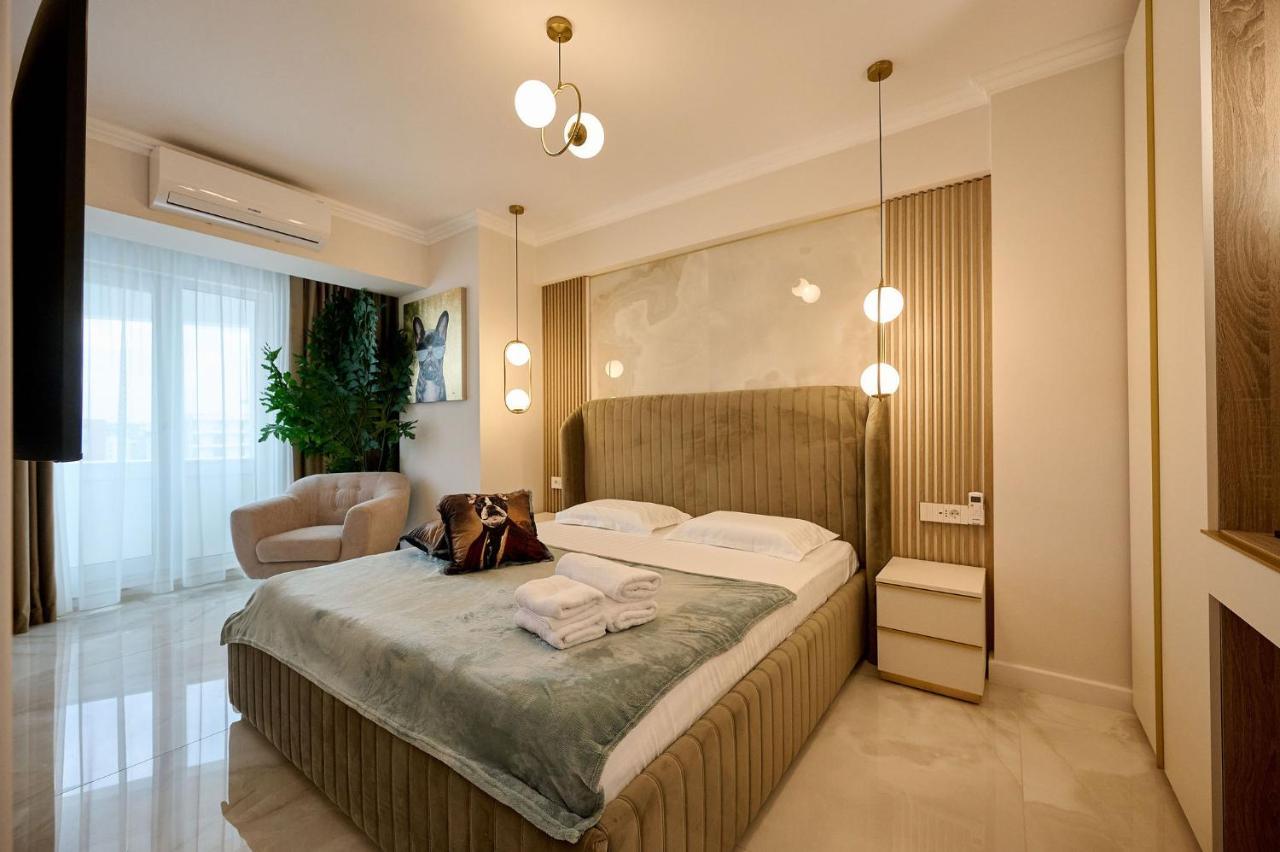 Wave N' Sea Apartment In Infinity Beach Resort - Parking Mamaia Exteriör bild